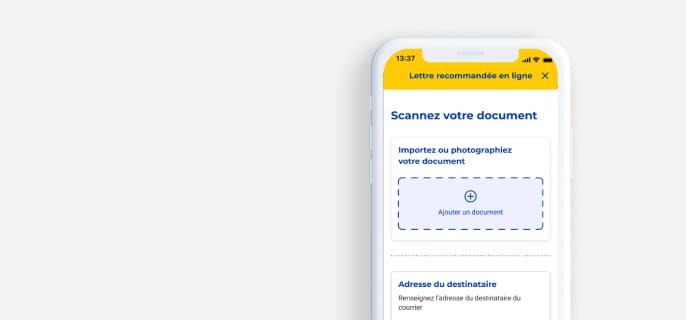 Envoyez votre recommandé depuis l&apos;application La Poste