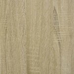 vidaXL Table basse Chêne sonoma 90x44 5x45 cm Bois d'ingénierie