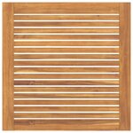 vidaXL Ensemble à manger de jardin 3 Pièces Bois d'acacia solide