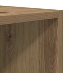 vidaXL Meuble TV Chêne artisanal 103 5 x 30 x 50 cm Bois d'ingénierie