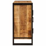 vidaXL Cabinet de chevet Marron Bois de mangue brut massif