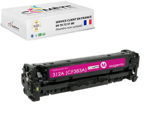312x - 1 toner compatible avec hp 312x cf380x (312a cf380a magenta