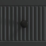 vidaXL Meuble TV avec tiroir Noir 147 x 34 5 x 30 cm Bois d'ingénierie