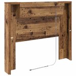 vidaXL Tête de lit Bois ancien 120 x 15 x 103 5 cm Bois d'ingénierie