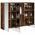 vidaXL Armoire Miroir de Salle de Bain Bois ancien 60 x 14 5 x 50 cm