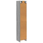 vidaXL Ensemble de Meubles 2 Pièces Sonoma gris 33 x 34 5 x 87 cm