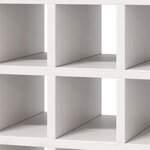 vidaXL Étagère à vin 2 Pièces Blanc 56 x 25 x 56 cm Pin massif