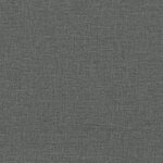 vidaXL Fauteuil gris foncé tissu
