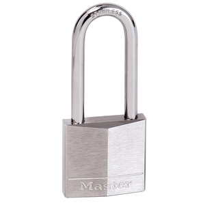 Cadenas Marin avec Clés et Anse Longue  Gris  9 5 x 4 x 1 3 cm