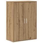 vidaXL Buffet Chêne Artisanal 60x31x84 cm Bois d'ingénierie