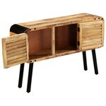 vidaXL Buffet Bois de manguier massif 120x30x76 cm