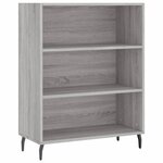 vidaXL Buffet sonoma gris 69 5x32 5x180 cm bois d'ingénierie