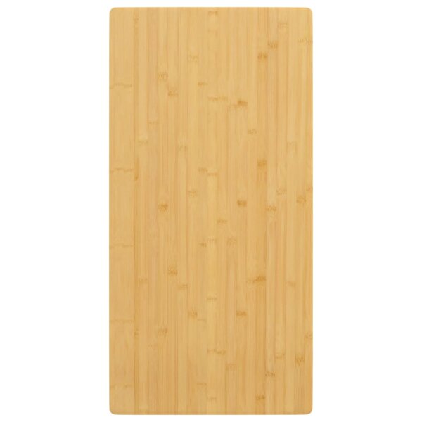 vidaXL Dessus de table 40x80x1 5 cm bambou
