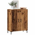 vidaXL Buffet vieux bois 69 5x34x90 cm bois d'ingénierie