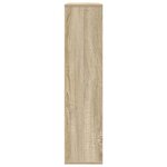 vidaXL Bibliothèque chêne sonoma 89x24x101 5 cm bois d'ingénierie