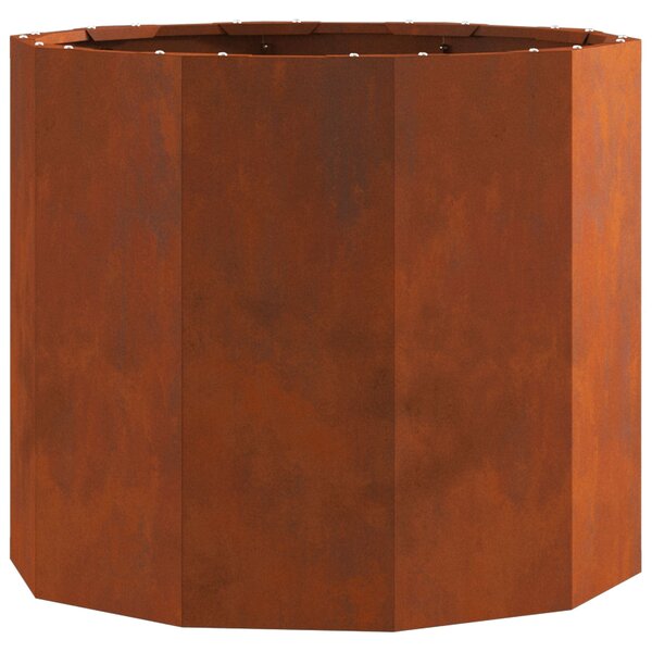 vidaXL Jardinière Rouillé 60 x 60 x 50 cm