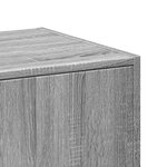 vidaXL Armoire apothicaire sonoma gris 40x41x118 cm bois d'ingénierie