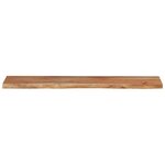 vidaXL Dessus de table 180x40x3 8 cm rectangulaire bois massif acacia