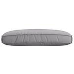 vidaXL Coussin de palette gris 120x80x12 cm en tissu Oxford