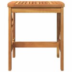 vidaXL Table d'appoint Marron Bois d'acacia massif