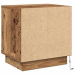 vidaXL Cabinet de chevet avec Bois ancien 44 x 34 5 x 45 cm
