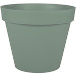 Pot de fleur rond - PLASTIQUE Ø 48 x 39 cm - 43 L - Vert laurier