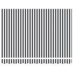 vidaXL Tissu de remplacement pour auvent pour cadre de 3 5x2 m anthracite et blanc