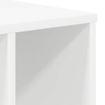 vidaXL Table d'appoint Blanc 37 x 32 x 40 cm Bois d'ingénierie