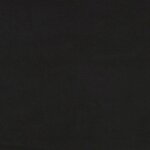 vidaXL Lit de jour avec matelas noir 100x200 cm velours