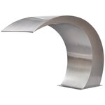 vidaXL Fontaine cascade de piscine Acier inoxydable 45 x 30 x 60 cm