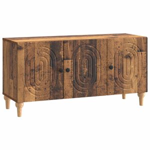 vidaXL Meuble TV Bois ancien 99 x 34 5 x 50 cm Bois d'ingénierie