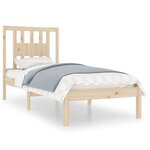 vidaXL Cadre de lit sans matelas bois massif