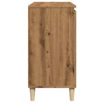 vidaXL Buffet chêne artisanal 102x35x70 cm bois d'ingénierie