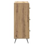 vidaXL Armoire à tiroirs 66 x 34 5 x 90 cm Bois d'ingénierie