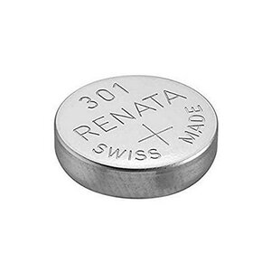 Blister de 1 Pile bouton oxyde argent X301 SR43SW RENATA
