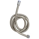 vidaXL Pomme de douche à main avec tuyau de 1 5 m Chrome