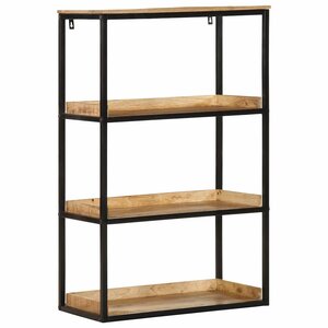 vidaXL Bibliothèque Marron 70 x 35 x 110 cm Bois de manguier massif