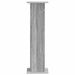 vidaXL Support de Plante 2 pc Sonoma gris 30 5 x 30 x 100 5 cm