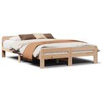 vidaXL Cadre de lit sans matelas 160x200 cm bois massif de pin