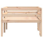 vidaXL Cadre de lit d'enfant 75x190 cm bois de pin massif
