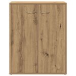 vidaXL Buffet chêne artisanal 60x30x75 cm bois d'ingénierie