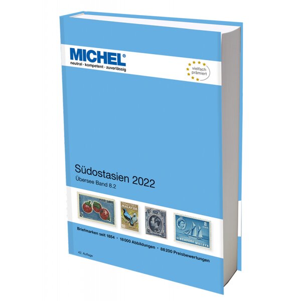 Catalogue de cotation Michel timbres Asie du Sud-Est 2022.