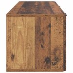 vidaXL Meuble TV mural Bois ancien 78 5 x 31 x 30 cm Bois d'ingénierie