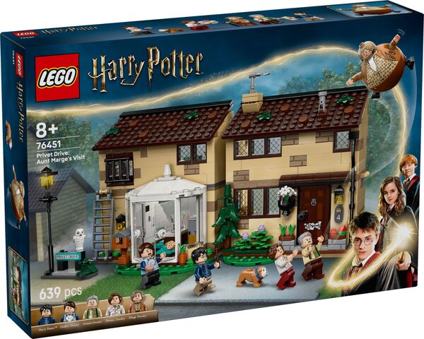 Set de Construction LEGO Harry Potter - La Visite de Tante Marge au 4 Privet Drive (76451)