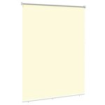 vidaXL Store enrouleur Protection UV Crème 180 x 140 cm Polyester