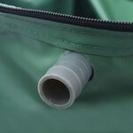 vidaXL Réservoir pliable d'eau de pluie avec robinet 1350 L
