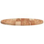 vidaXL Dessus de table rond Ø50x2 cm bois massif d'acacia