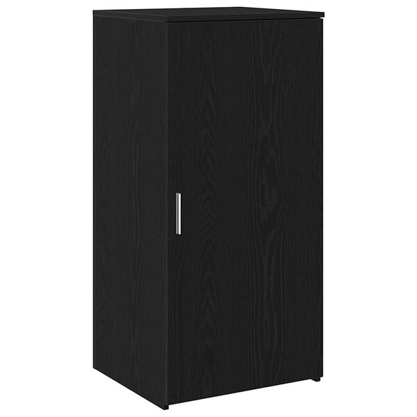 vidaXL Armoire de rangement Noir 50x45x103 5 cm Bois d'ingénierie