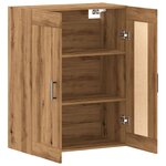 vidaXL Buffet chêne artisanal 69 5x34x90 cm bois d'ingénierie
