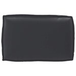 vidaXL Set de coussins de palette 2 Pièces Noir 60 x 60 x 12 cm